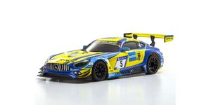 KYOSHO 32345BLY MINI-Z RWD Mercedes-AMG GT3 Azul/Amarillo