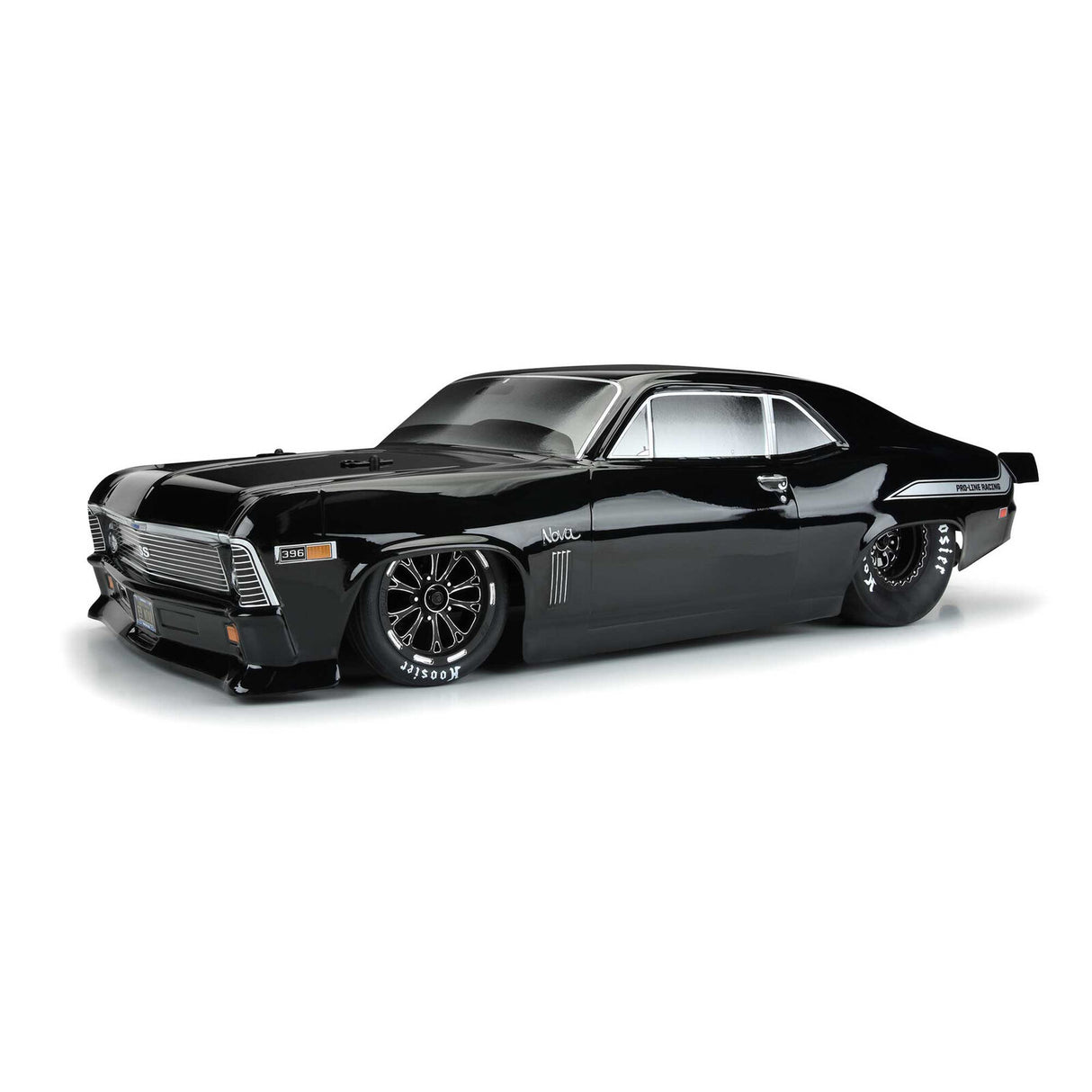 PROLINE PRO353118 1/10 1969 Chevrolet Nova Tough-Color Black Body: Drag Car