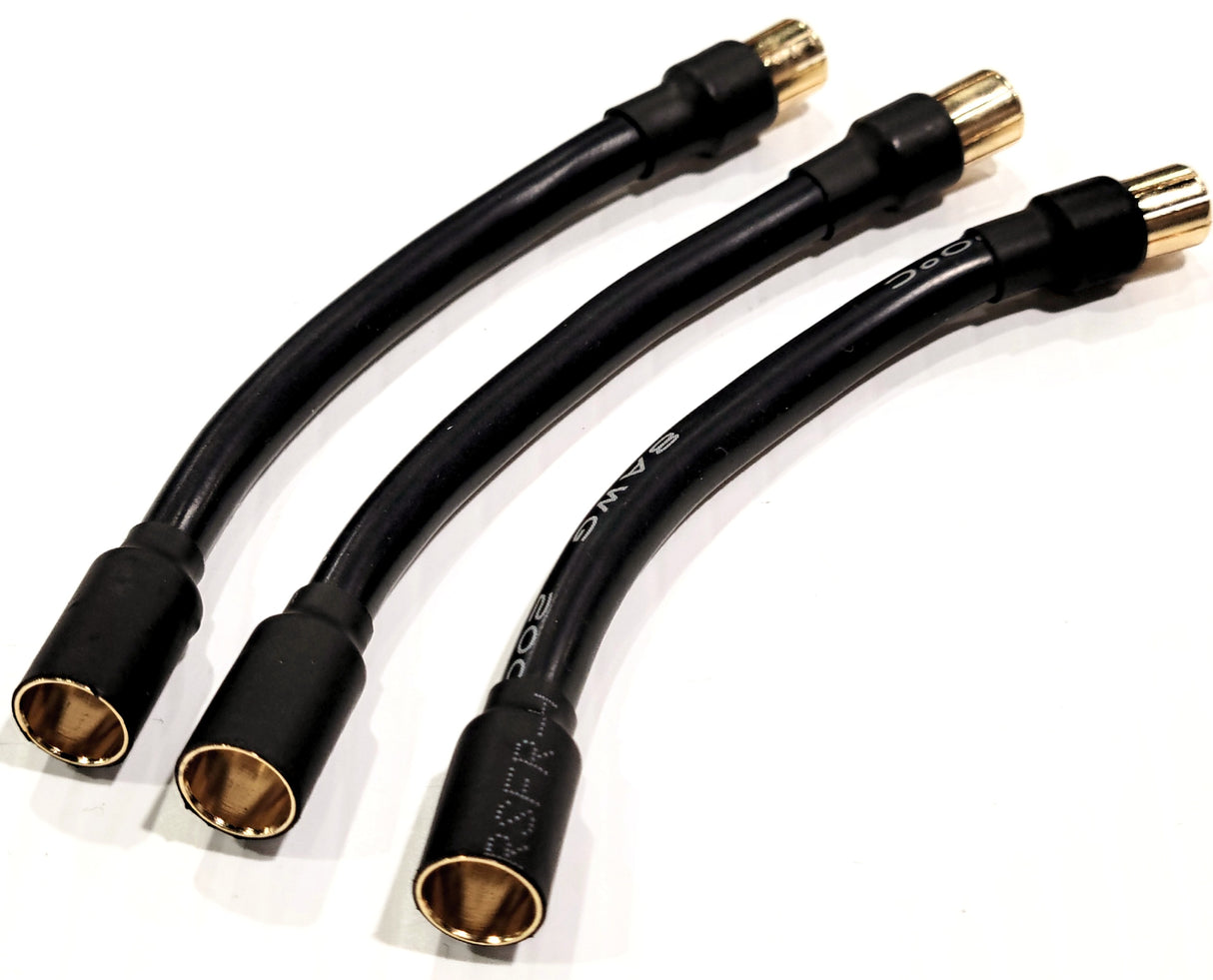 Extensiones IronManRc de 8 mm hembra a macho de 8 mm de 3 pulgadas (3 PAC