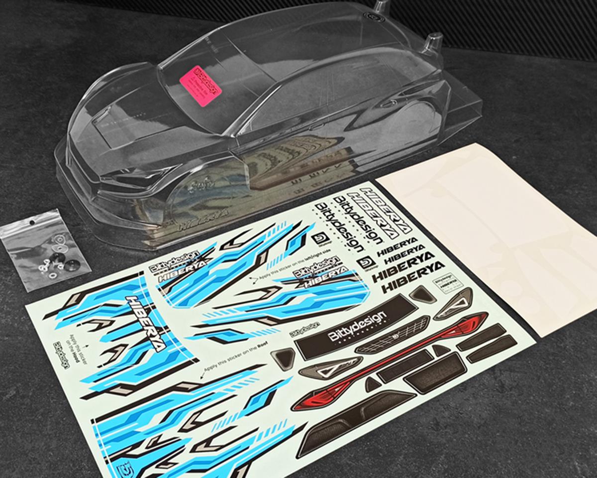 Bittydesign BDYFWD-190HBY Hybera 1/10 Cuerpo de tracción delantera (transparente) (190 mm)