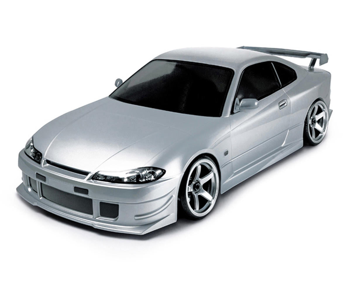 MST RMX 2.5 1/10 2WD Coche de deriva RTR sin escobillas con carrocería Nissan S15 (plateado) 533911