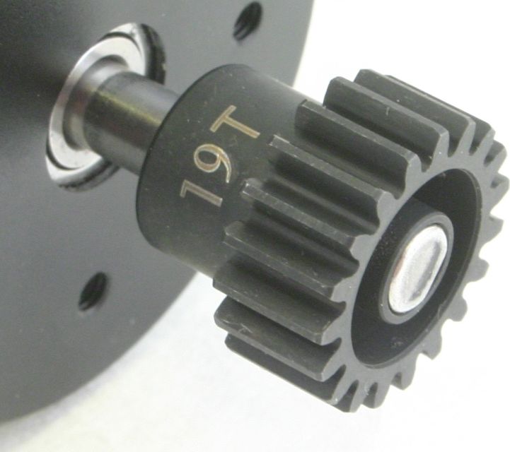 HOT RACING NSG3219 19t Acero 32p Piñón Engranaje 5mm Diámetro