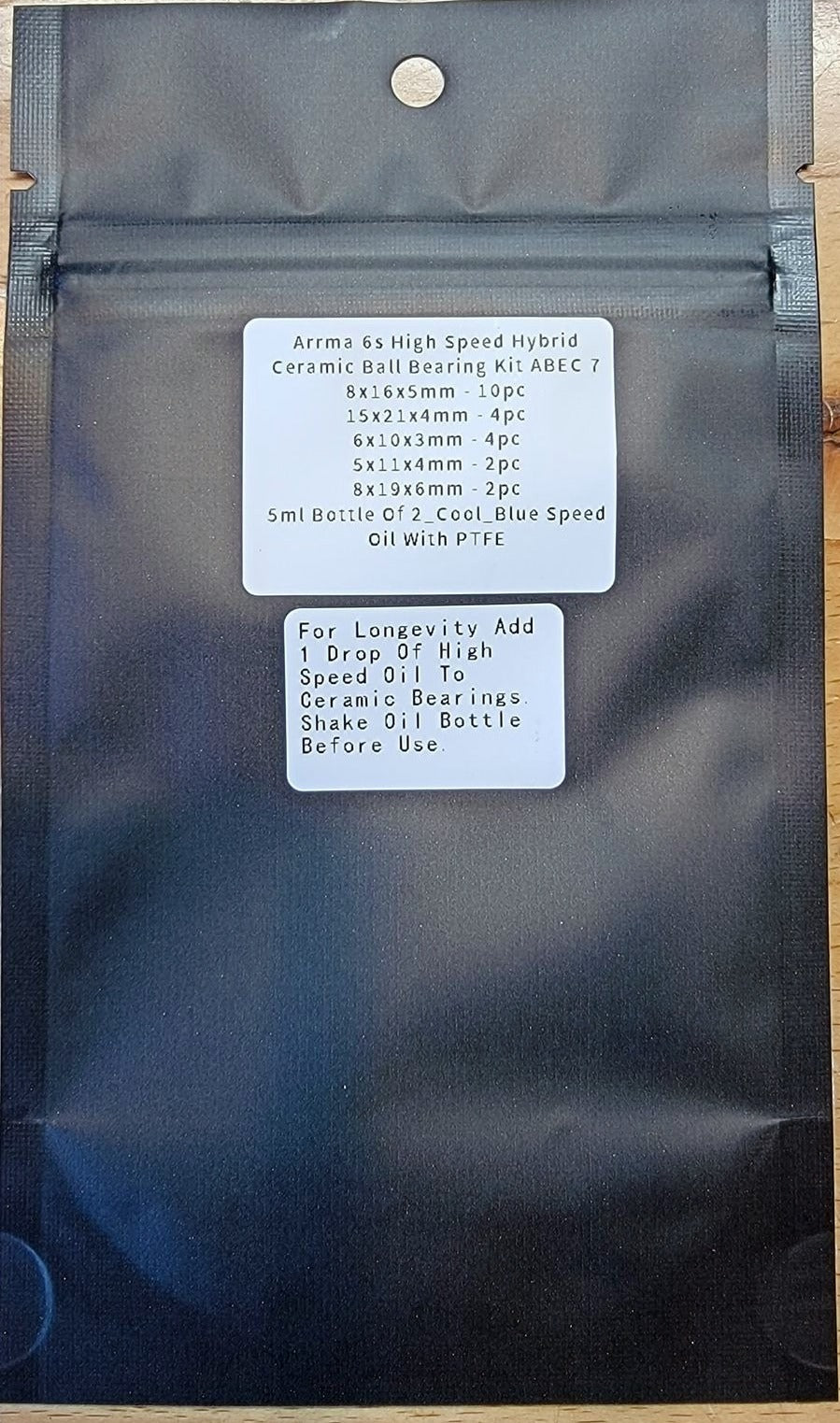 ARRMA INFRACTION ABEC 7 CERAMIC BEARING KIT COMPLETE