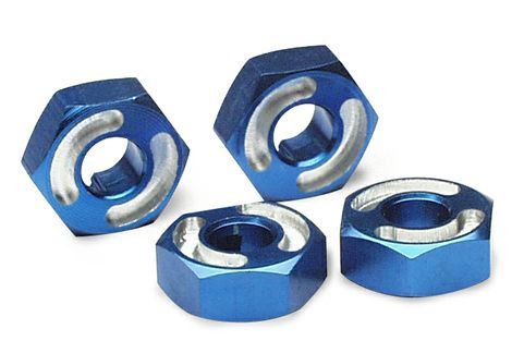 TRAXXAS 4954X WHEEL HUB ALUMINUM BLUE
