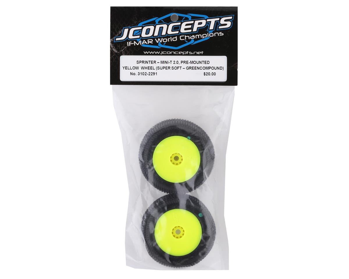 JConcepts 3102-2291 Mini-T 2.0 Sprinter Pre-Mounted Rear Tires