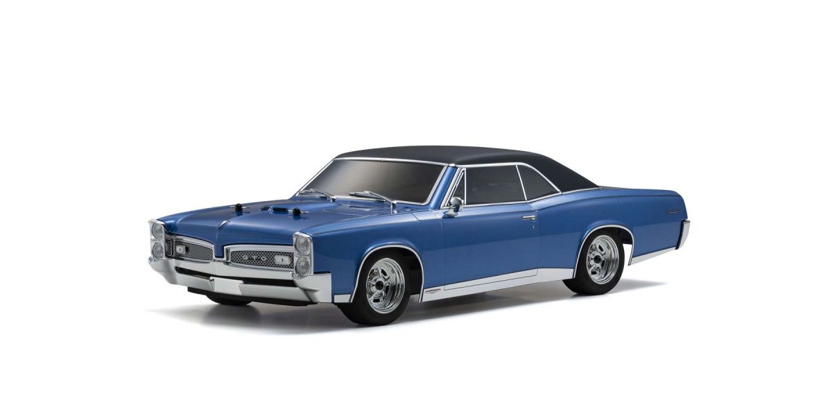 KYOSHO KYO34431T2 Fazer Mk2 FZ02 1967 Pontiac GTO, Tirol Azul, 1/10 Eléctrico 4WD