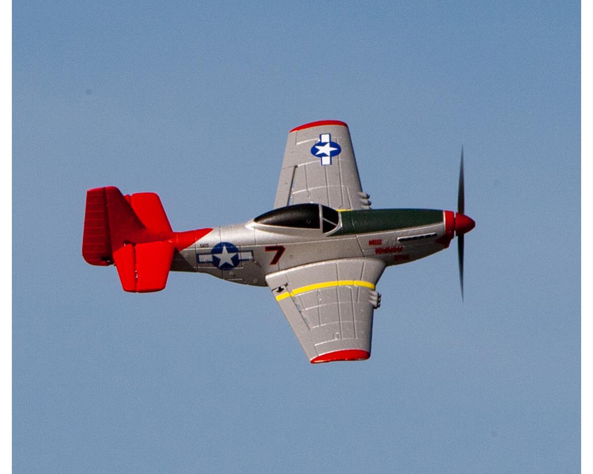 Avión eléctrico RAGE P-51D Mustang Micro Warbirds RTF (400 mm)