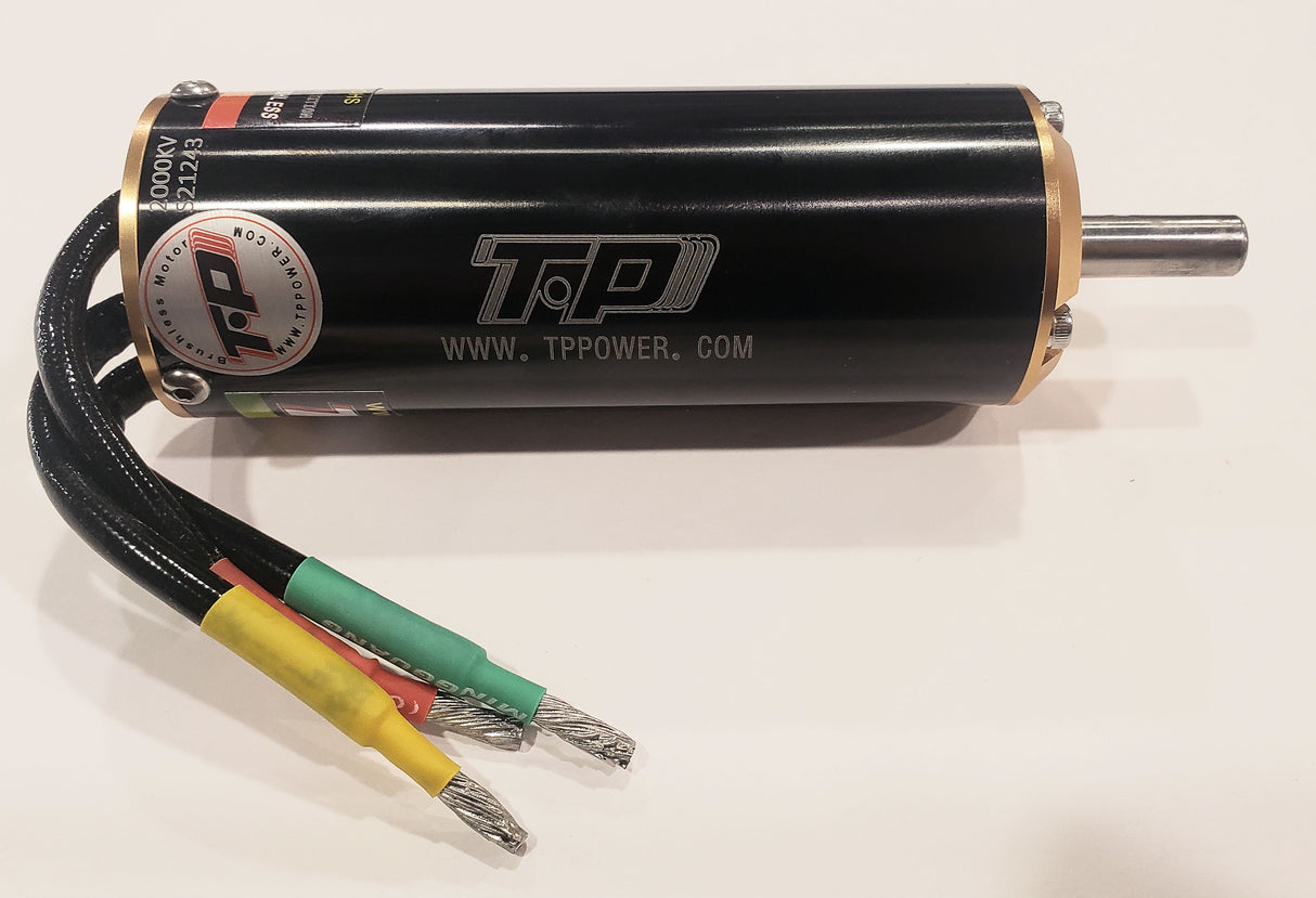 MOTOR BRUSHLESS TP 4070 CM 2000 kv (HASTA 8s)