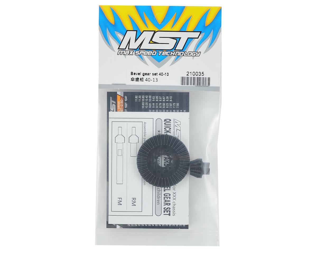 MST 210035 Jeu d'engrenages coniques (40/13 dents)