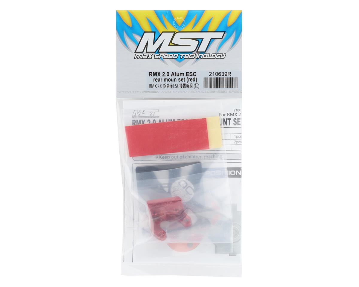 MST 210639R RMX 2.0 Rear ESC Mount (Red)