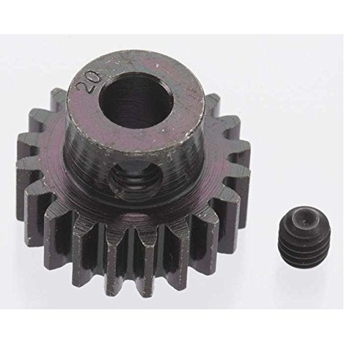 Robinson Racing 8620 EXTRA HARD 20 TOOTH BLACKENED STEEL 32P PINION 5M/M