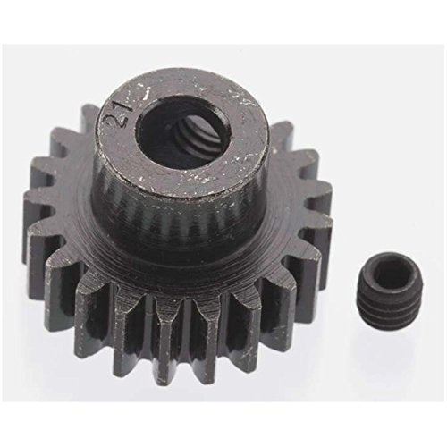Robinson Racing 8621 EXTRA HARD 21 TOOTH BLACKENED STEEL 32P PINION 5M/M