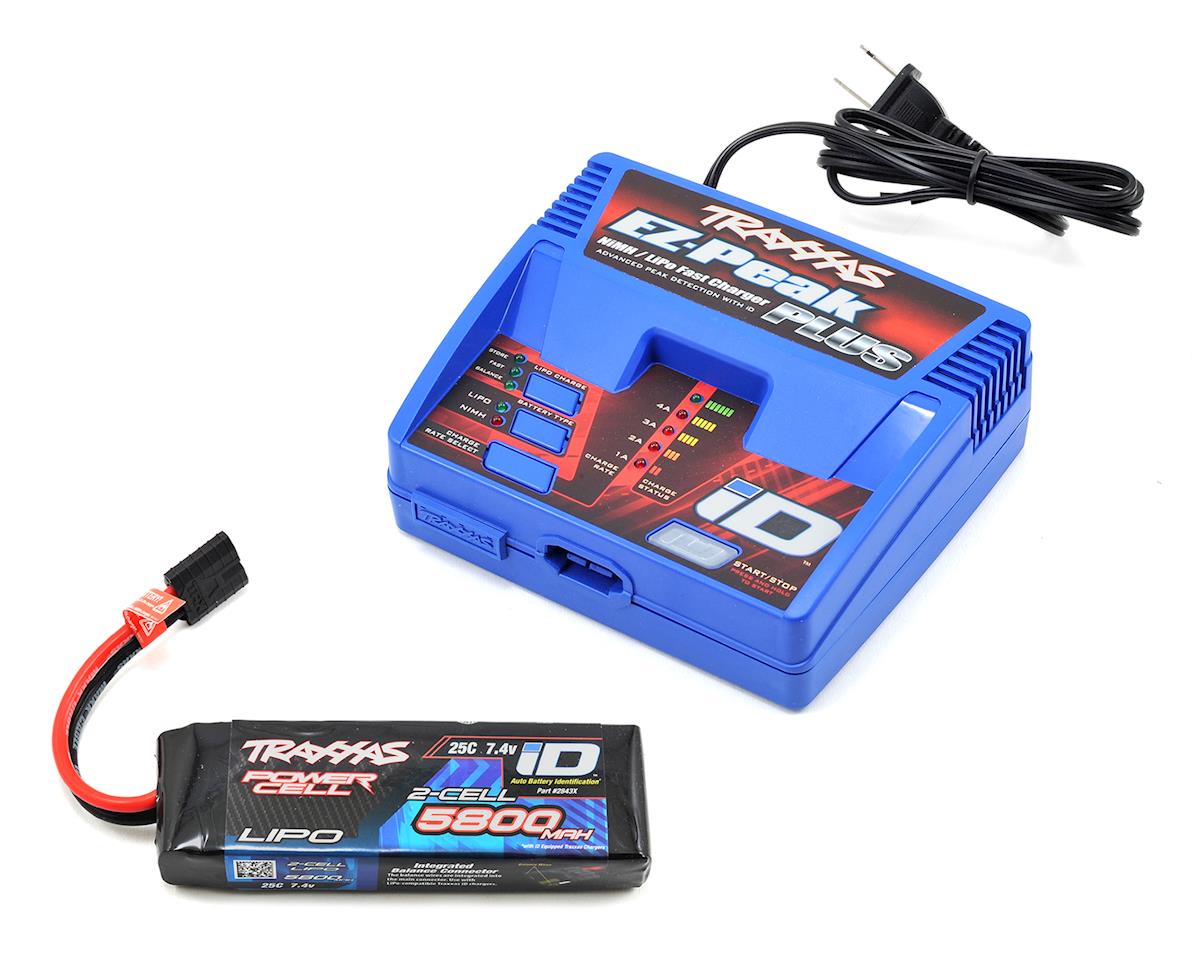Cargador de batería multiquímico único "Completer Pack" Traxxas 2992 EZ-Peak 2S