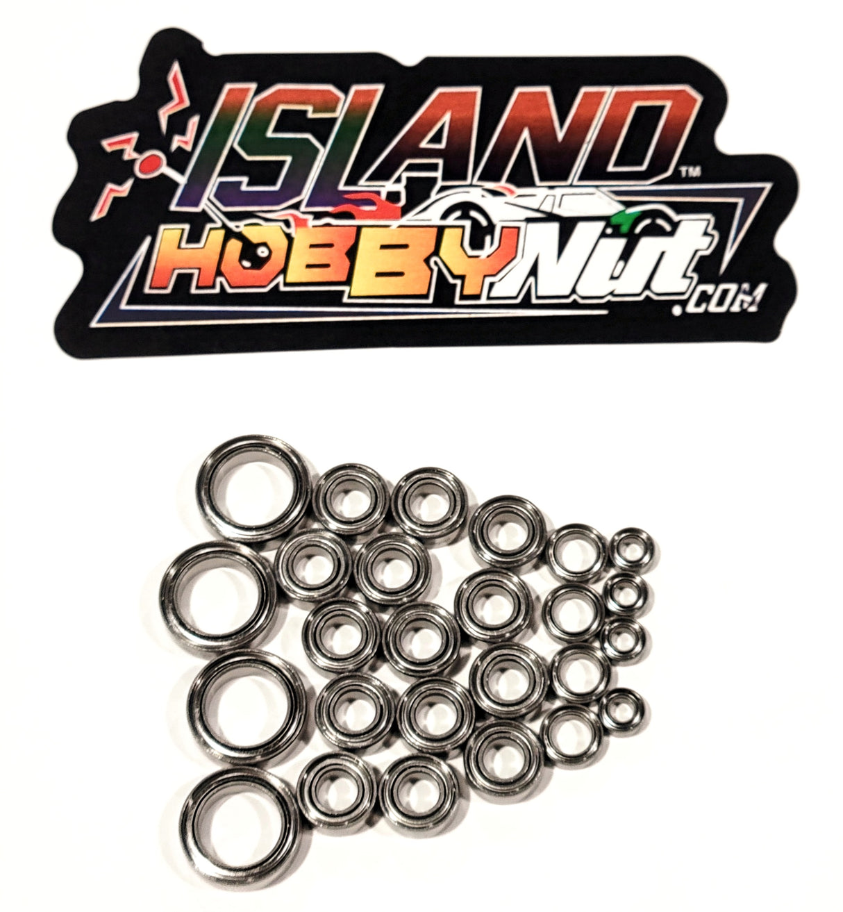 IslandHobbyNut Rc Xpress Kit de roulements en céramique Abec 7 hybride