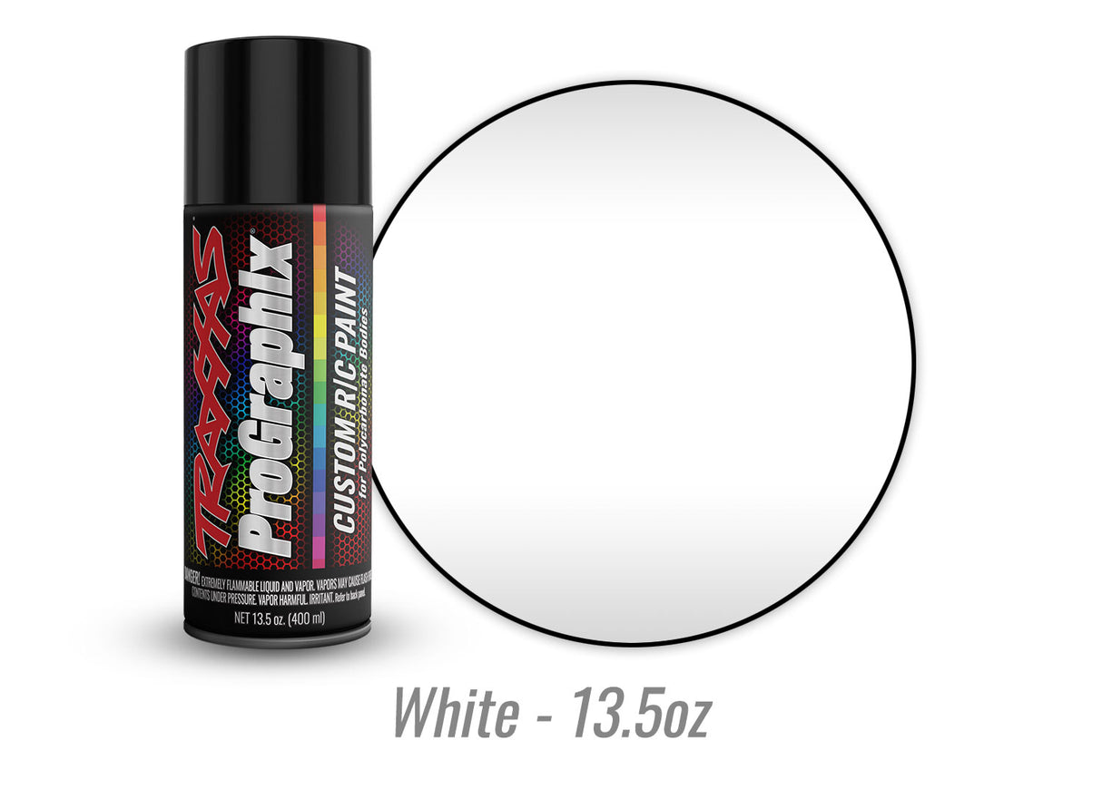 PINTURA PARA CUERPO TRAXXAS 5056X, BLANCA 13.5OZ