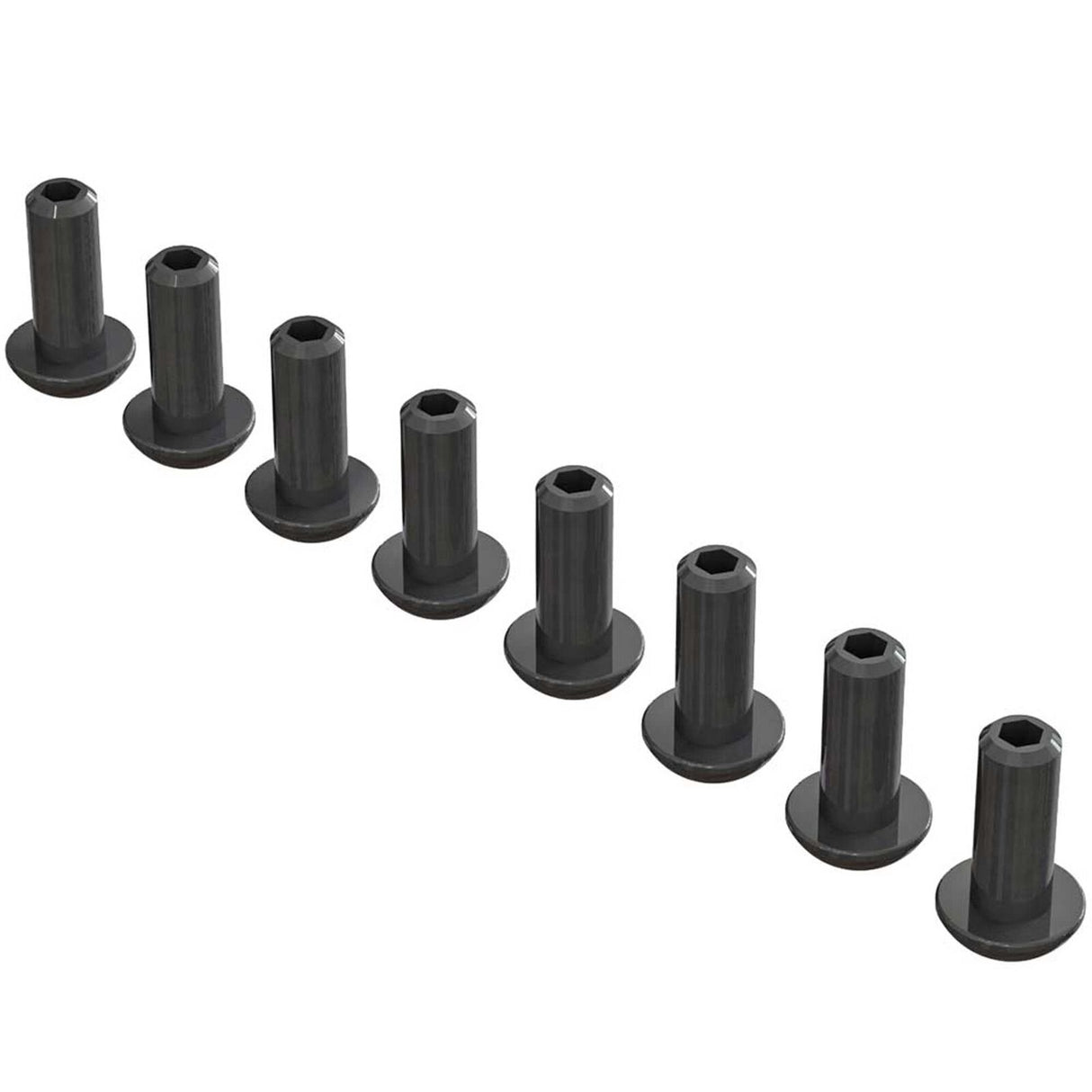 Arrma AR727410 Double Socket Button Head Screw 4x10mm (8)
