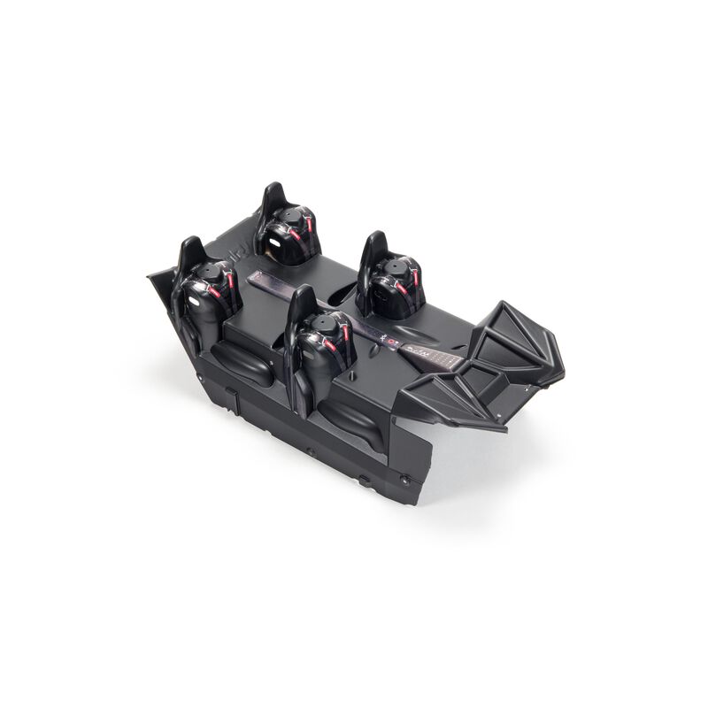 ARRMA ARA411013 1/7 Cuerpo interior pintado, negro: FIRETEAM