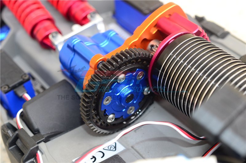 GPM ER2054TS-BK TRAXXAS 1/10 E-REVO VXL en acier trempé #45 engrenage droit 54T