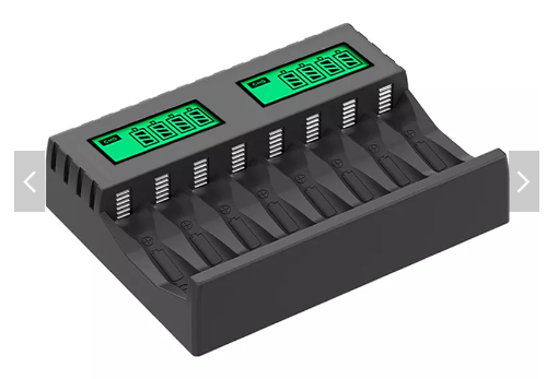 CARGADOR DE BATERÍA RECARGABLE KYOSHO MINI-Z AAA / AAA USB LED