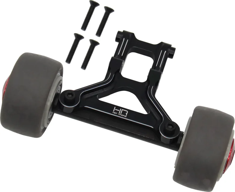 Hot Racing AON133XC Juego de barra con ruedas con rodamiento HD de aluminio para Arrma 1/8