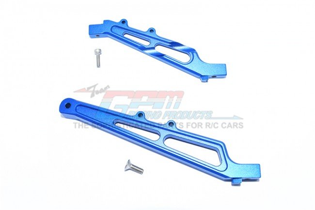 GPM MAF016FR Blue ARRMA LIMITLESS ALL-ROAD SPEED BASH Aluminum Front+Rear