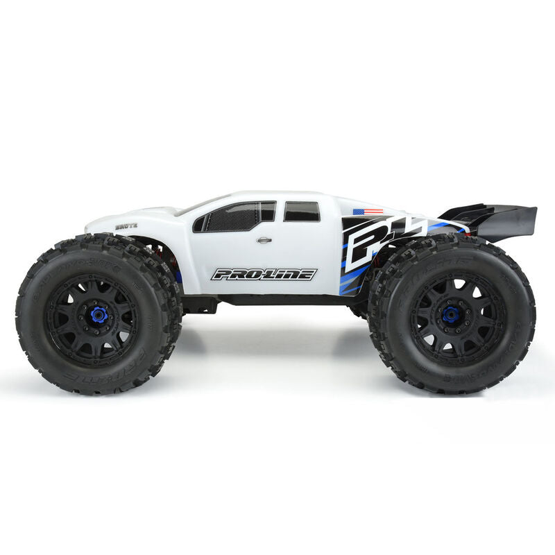 Proline 3530-15 1/8 Pre-Cut Brute Bash Armor White Body: E-REVO 2.0