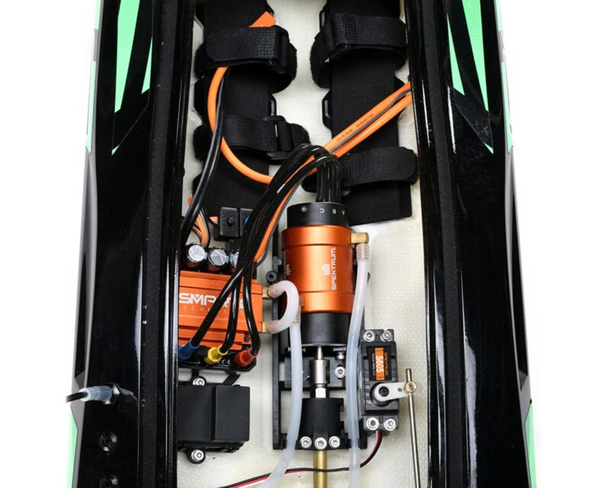 Pro Boat Impulse 32" Deep-V RTR Brushless Boat (Black/Green) w/2.4GHz Radio & SM