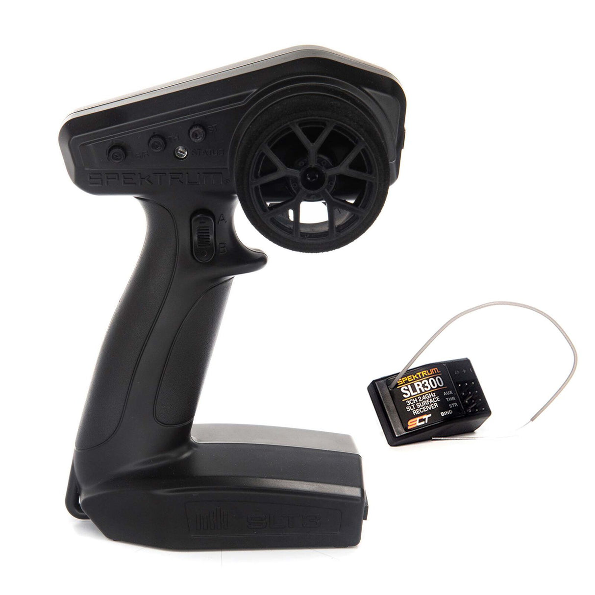 SPEKTRUM SPMSLT350 SLT3 Émetteur SLT 3 canaux avec récepteur SLR300