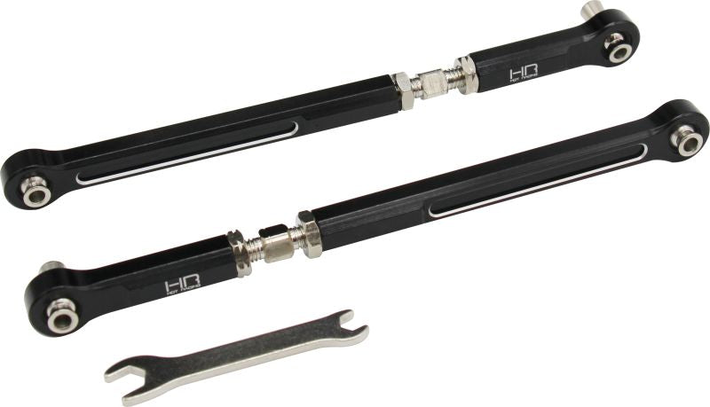 Hot Racing XMX49A01 Tensores de dirección ajustables Eslabones del dedo del pie Traxxas X-Maxx