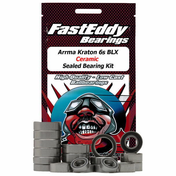 FAST EDDY TFE4562 Arrma Kraton 6S BLX Ceramic Sealed Bearing Kit