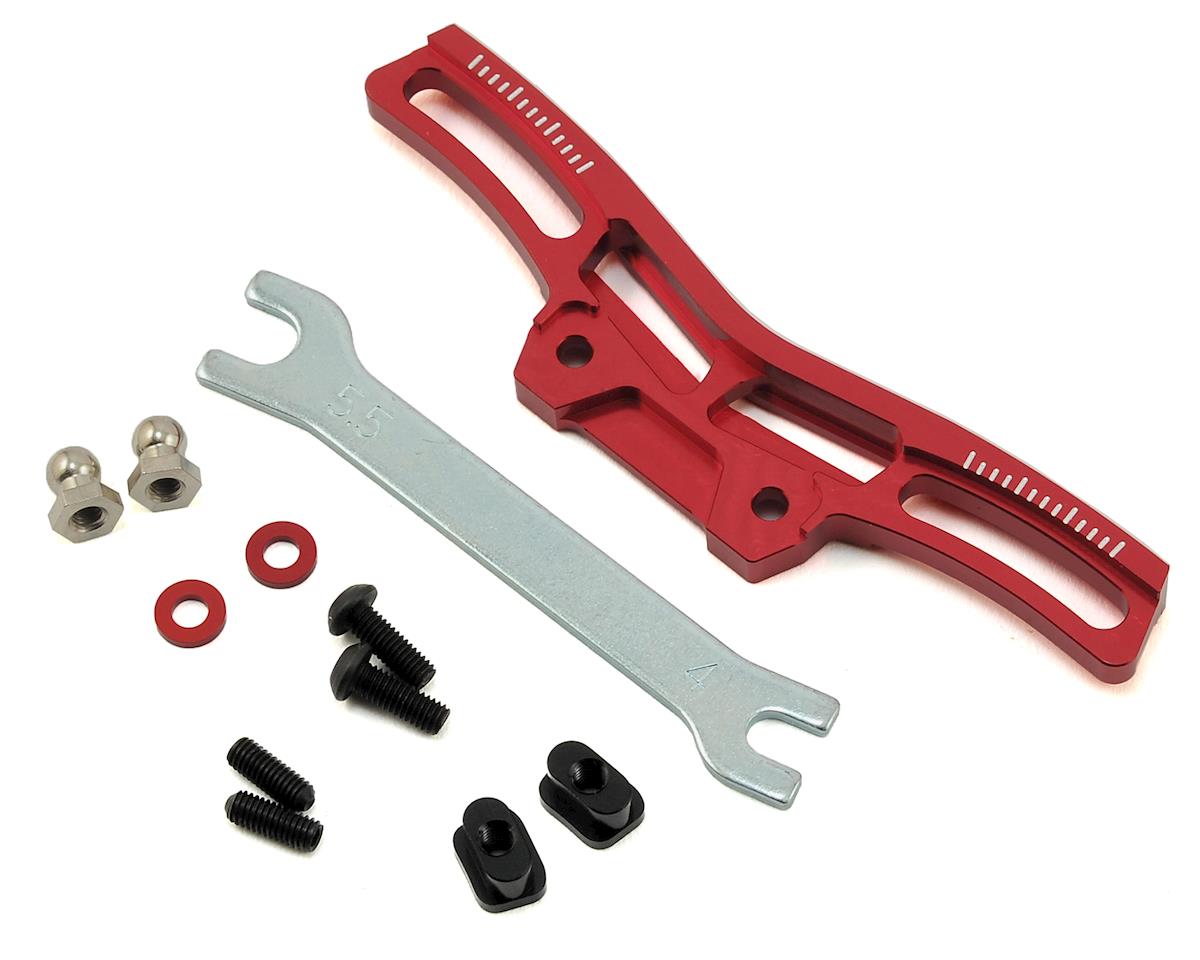 MST 210577R RMX 2.0 Soporte de amortiguador delantero de aluminio (rojo)