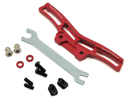 MST 210577R RMX 2.0 Aluminum Front Damper Stay (Red)