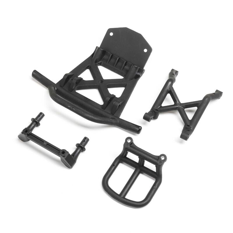 Losi - LOS251125 Front Bumper, Brace & Body Mount: DBXL 2.0