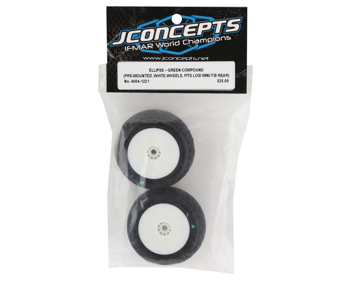 JConcepts 4004-1221 Mini-B/Mini-T 2.0 Ellipse Pre-Mounted Rear Tires