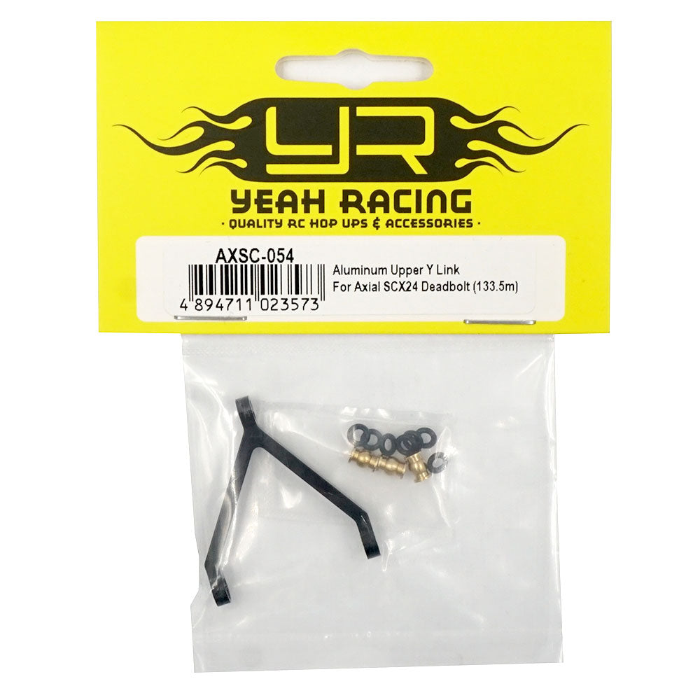 Yeah Racing AXSC-054 ALUMINUM UPPER Y LINK FOR AXIAL SCX24 DEADBOLT