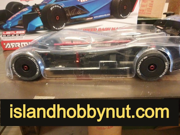 Delta Plastik 8500 JAGUAR XRS 1/7 SCALE HIGH SPEED 2MM BODY w/ WING & DECALS