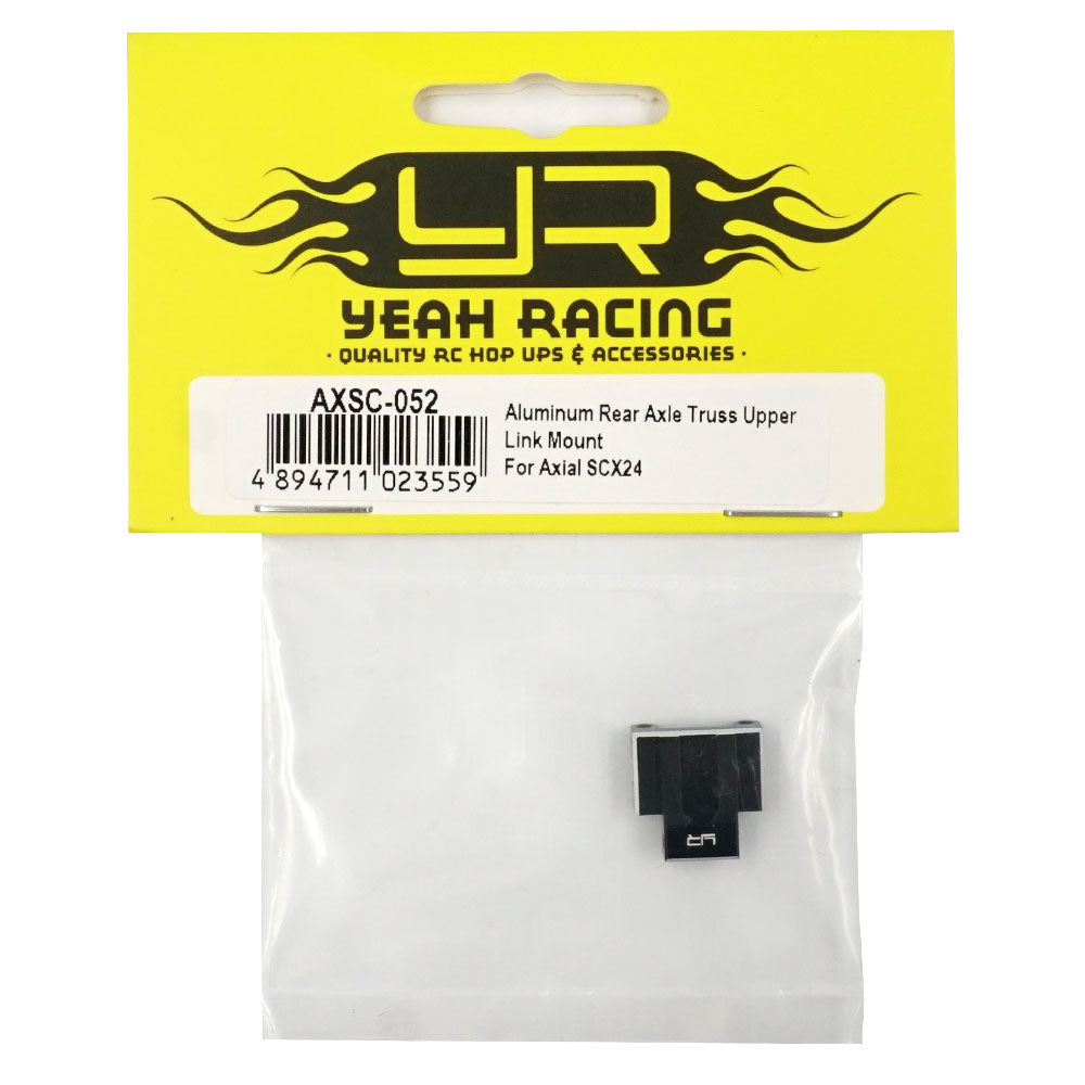 Yeah Racing AXSC-052 ALUMINUM REAR AXLE UPPER LINK MOUNT FOR AXIAL SCX24