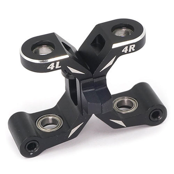 Yeah Racing TEC4-003BK Aluminum Front C Hubs Set Black Traxxas Ford GT 4 Tec 2.0
