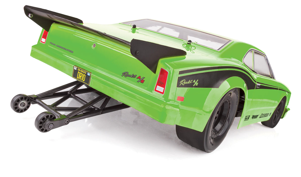 Team Associated ASC70026 DR10 RTR Brushless Drag Race Car (Green) w/2.4GHz Radio