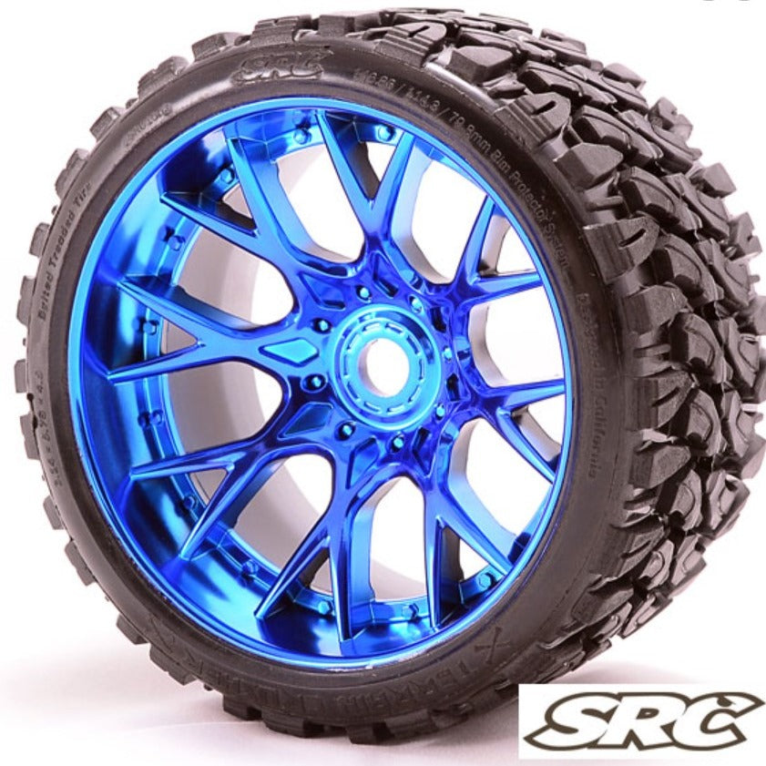 Sweep Racing C1002B Monster Truck Terrain Crusher Neumático con cinturón