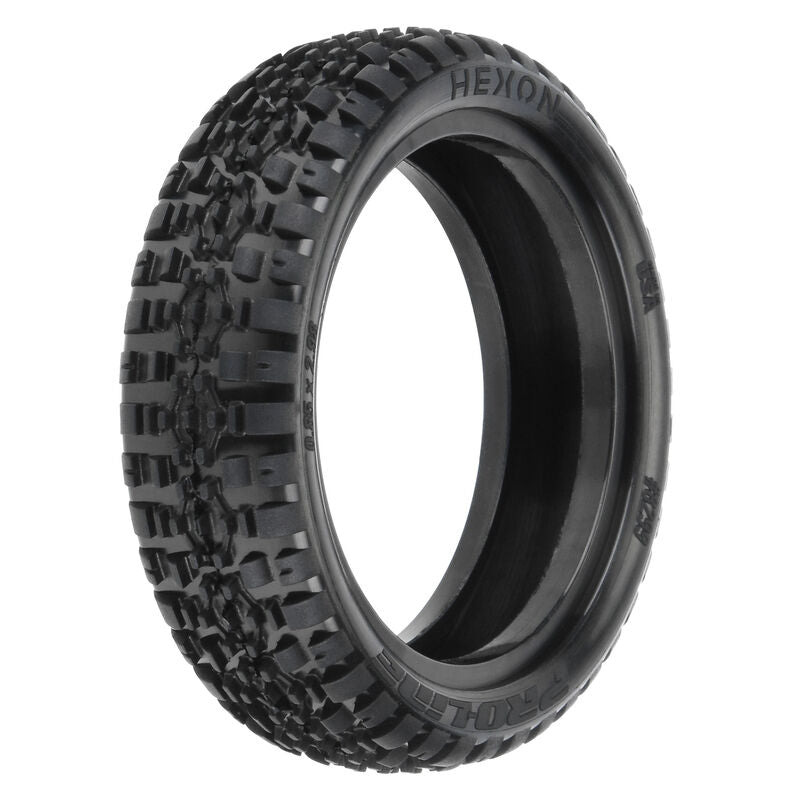 PROLINE PRO8299104 1/10 Hexon Z4 2WD Front 2.2" Carpet Buggy Tires (2)