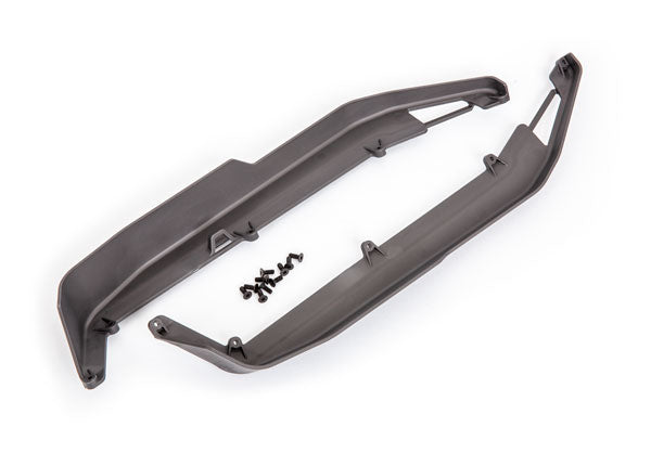 Traxxas 9524 Protectores laterales, chasis (izquierdo y derecho)/ 3x8 CCS (10)