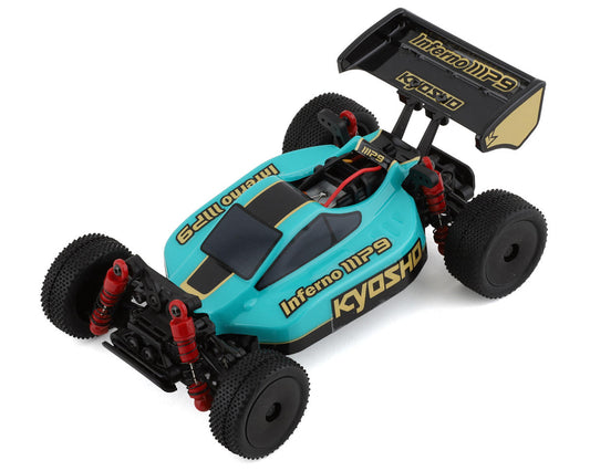 (Discontinued) Kyosho MB-010 Mini-Z Inferno MP9 4WD Micro Buggy Readyset (Green/Black) w/2.4GHz