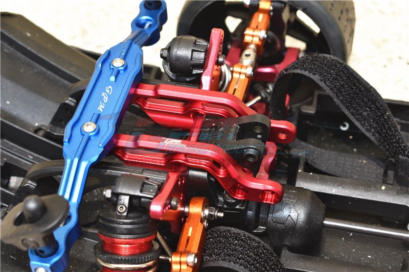 GPM ARRMA INFRACTION 6S BLX Aluminum Rear Body Post Fixed Mount - 6pc set