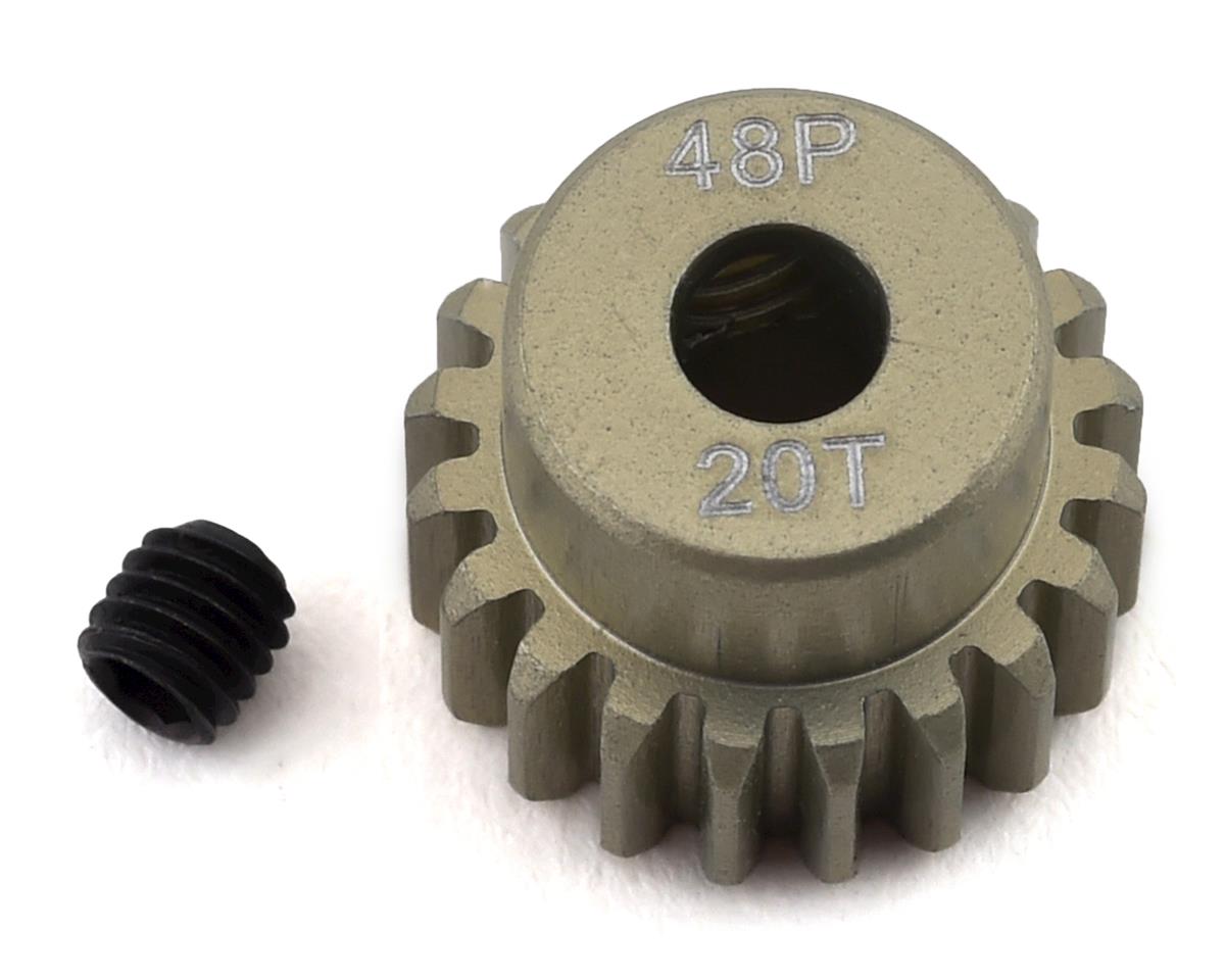 ProTek PTK-8607 RC 48P Engranaje de piñón de aluminio anodizado duro liviano (Bo de 3,17 mm)