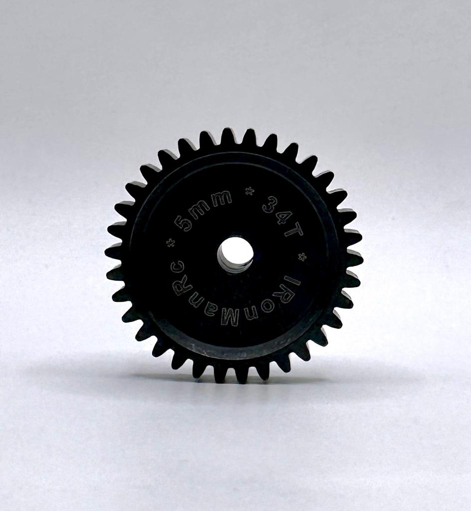 IRonManRc 34T 5mm MOD - 1 Pinion Gear HARDENED STEEL