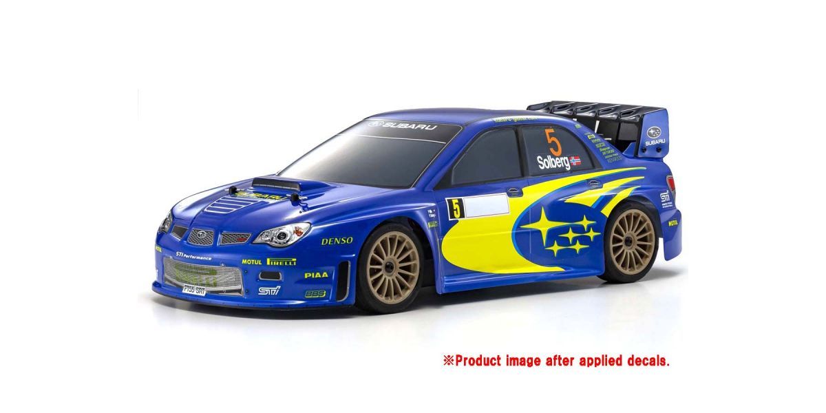 KYOSHO KYO34426T1 Fazer Mk2 FZ02 2006 Subaru Impreza WRC, Blue,