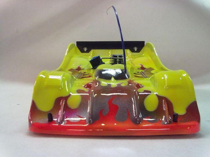 DELTA PLASTIKS 1/8 Scale R18 295mm/2mm Rc Car Body *Drag or Speed Runs*