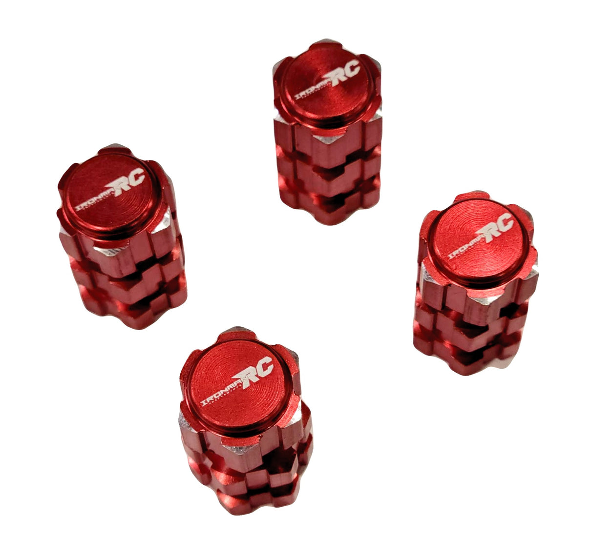 IRonManRc 17mm Wheel Hex Hub Adapter Extension (4) Traxxas 1/10 Maxx RED