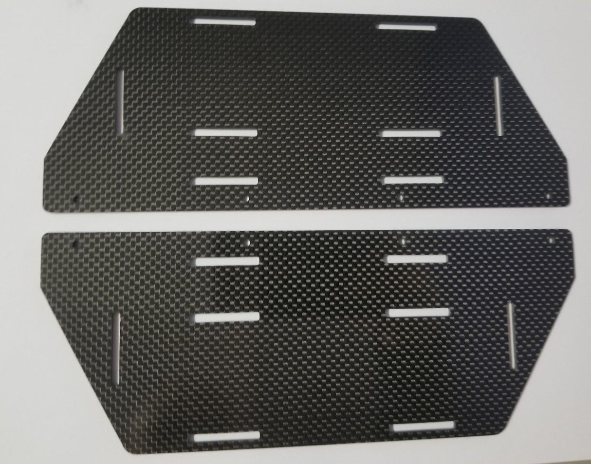 PLATEAU DE BATTERIE EN FIBRE DE CARBONE HOBAO GTB